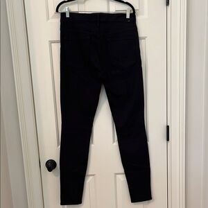 MOTHER High Waisted Looker Skimp Jeans - Black size 31